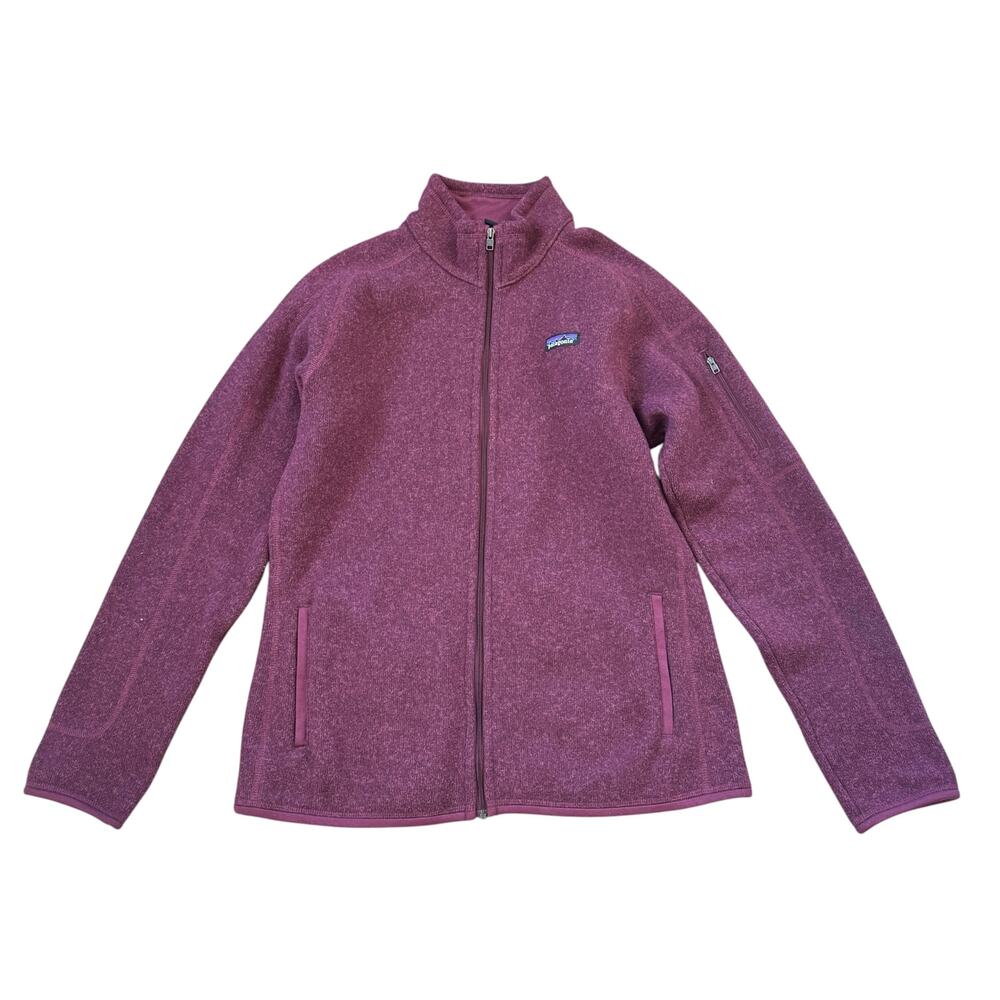 Patagonia Better Sweater Full Zip Burgundy Red